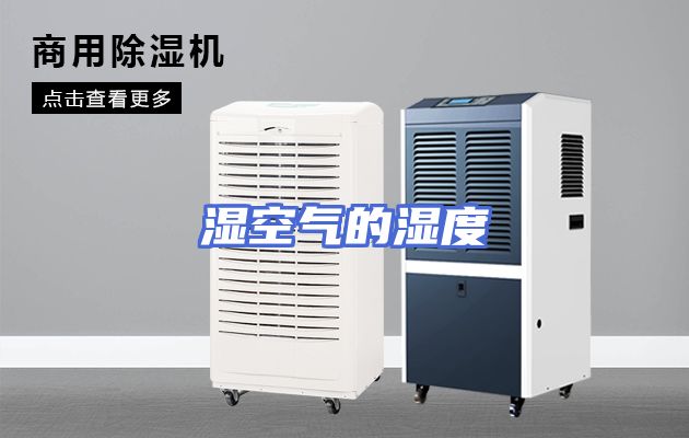 湿空气的湿度