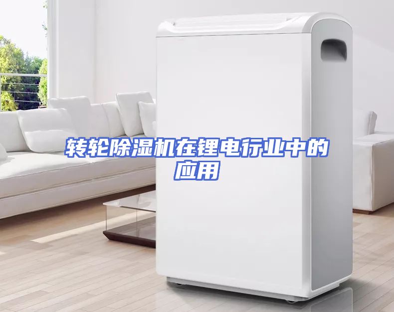 转轮除湿机在锂电行业中的应用