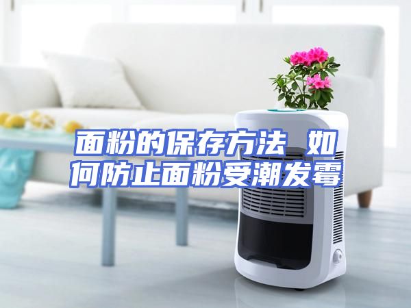 面粉的保存方法 如何防止面粉受潮发霉