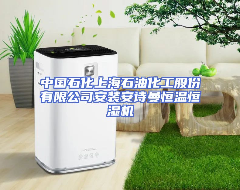 中国石化上海石油化工股份有限公司安装安诗曼恒温恒湿机