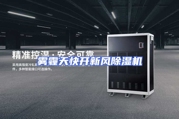 雾霾天快开新风除湿机