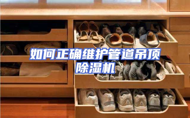 如何正确维护管道吊顶除湿机