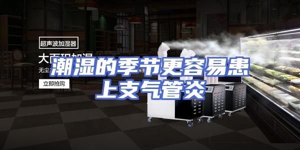 潮湿的季节更容易患上支气管炎