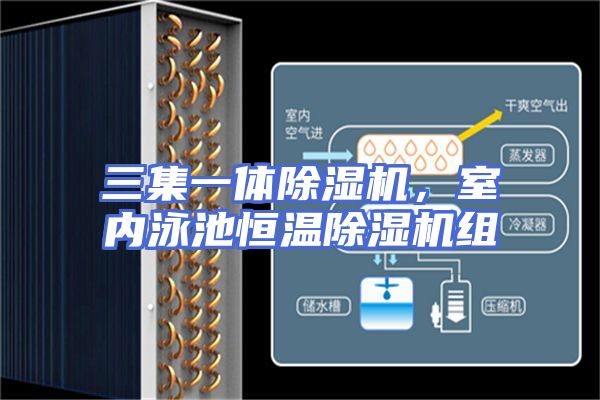 三集一体除湿机，室内泳池恒温除湿机组