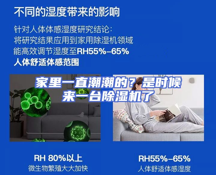 家里一直潮潮的？是时候来一台除湿机了