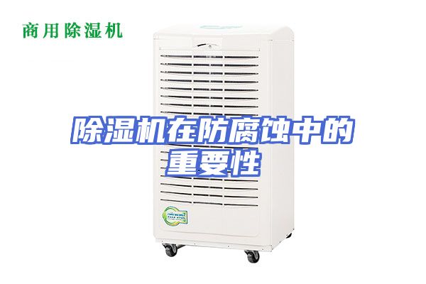 除湿机在防腐蚀中的重要性