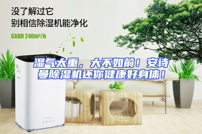 湿气太重，大不如前！安诗曼除湿机还你健康好身体！