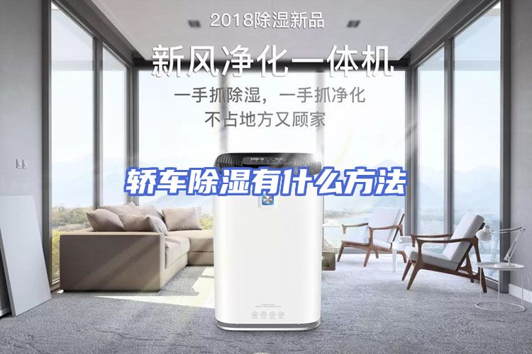 轿车除湿有什么方法