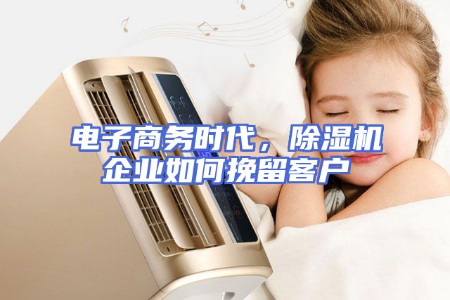 电子商务时代，除湿机企业如何挽留客户