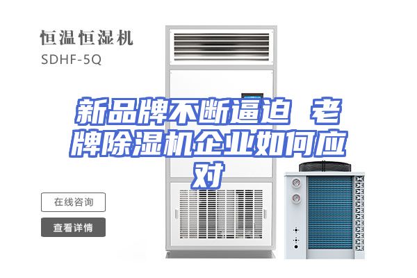 新品牌不断逼迫 老牌除湿机企业如何应对