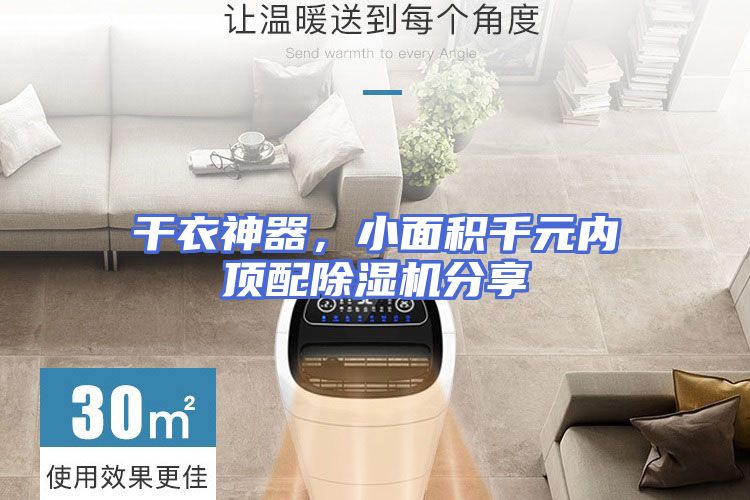 干衣神器，小面积千元内顶配除湿机分享