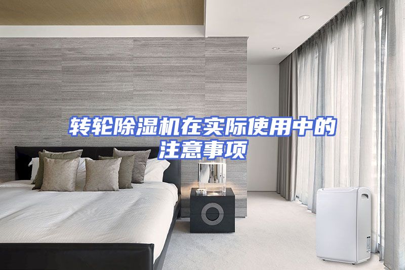 转轮除湿机在实际使用中的注意事项