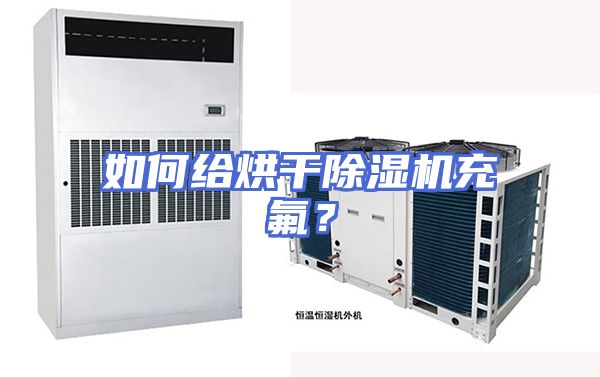 如何给烘干除湿机充氟？