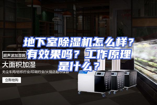 地下室除湿机怎么样？有效果吗？工作原理是什么？