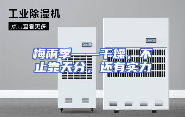 梅雨季——干燥，不止靠天分，还有实力