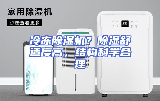冷冻除湿机？除湿舒适度高，结构科学合理