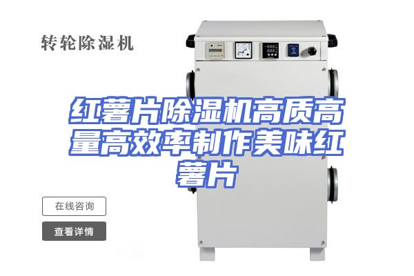 红薯片除湿机高质高量高效率制作美味红薯片