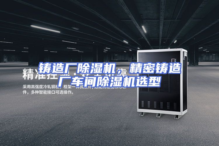 铸造厂除湿机,精密铸造厂车间除湿机选型