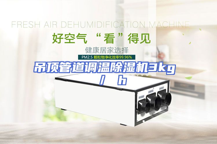 吊顶管道调温除湿机3kg ／ h