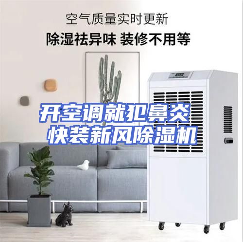 开空调就犯鼻炎 快装新风除湿机