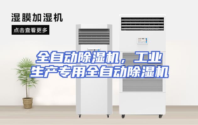 全自动除湿机，工业生产专用全自动除湿机