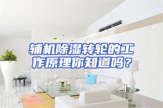 辅机除湿转轮的工作原理你知道吗？