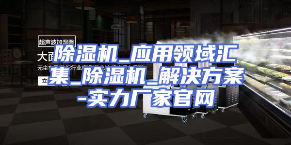 除湿机_应用领域汇集_除湿机_解决方案-实力厂家官网