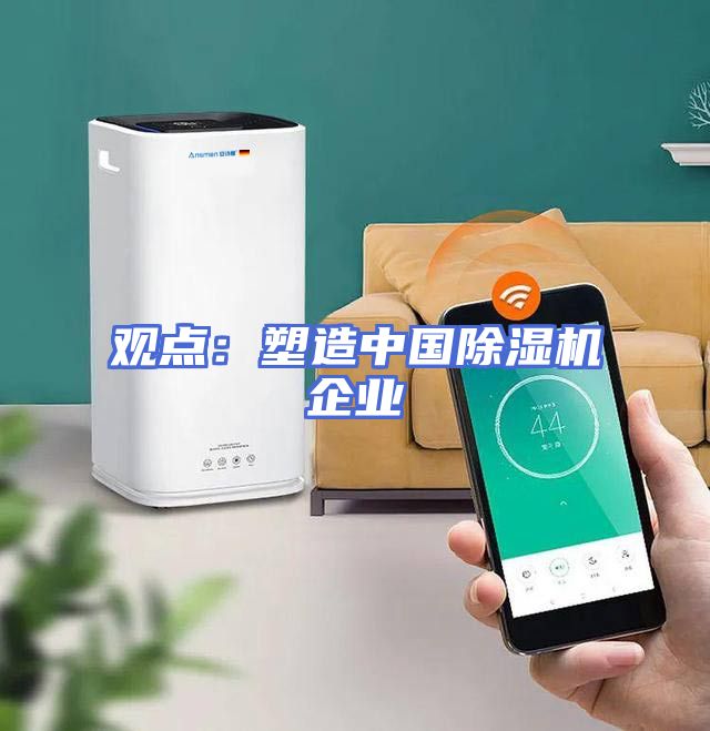 观点：塑造中国除湿机企业