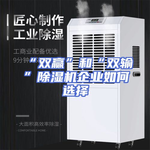 “双赢”和“双输”除湿机企业如何选择