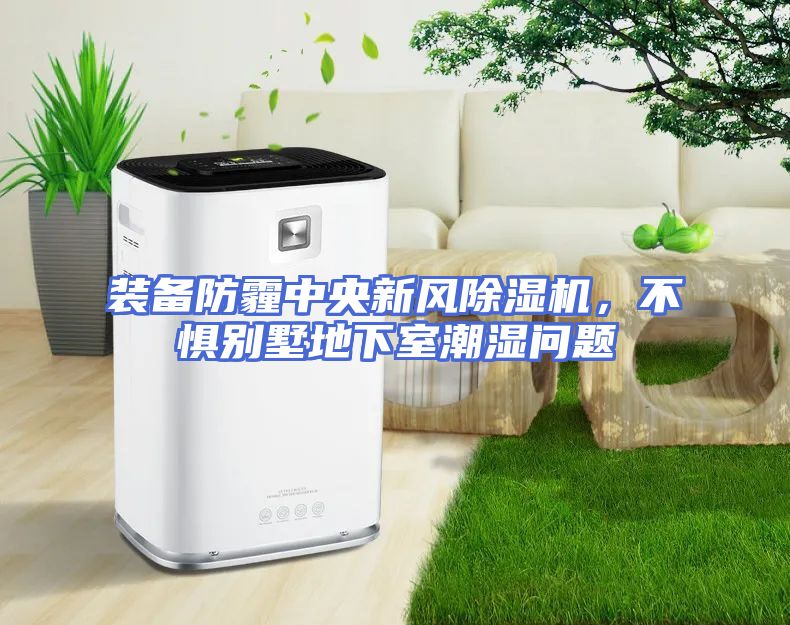 装备防霾中央新风除湿机，不惧别墅地下室潮湿问题