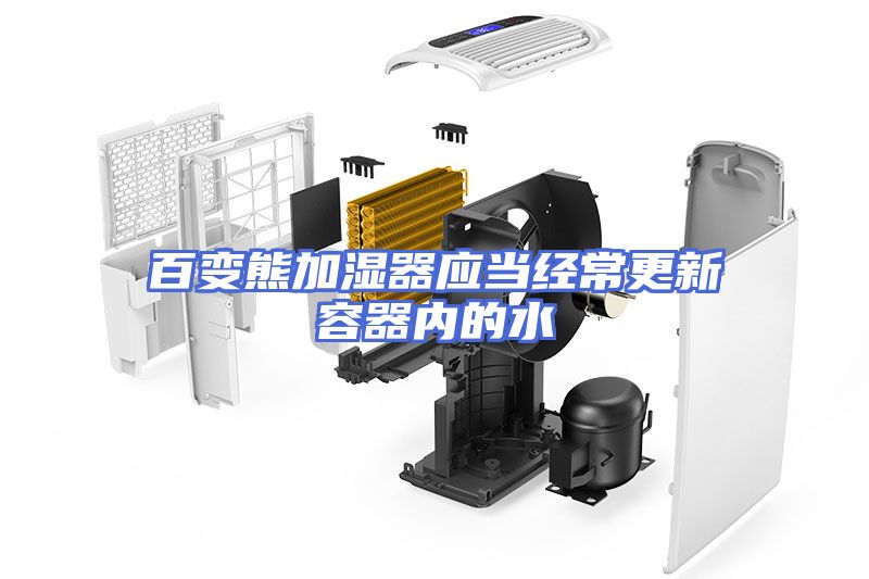 百变熊加湿器应当经常更新容器内的水