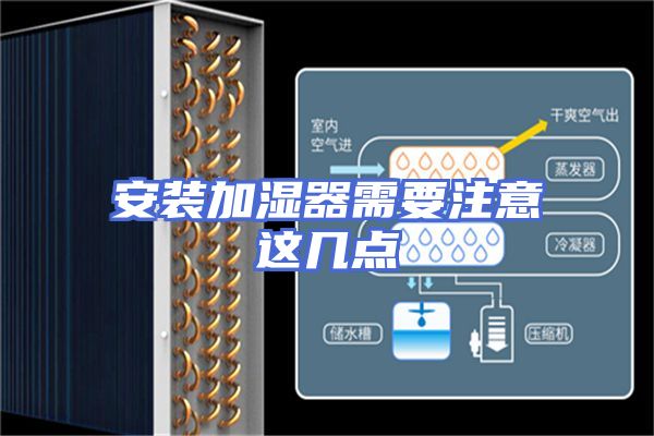 安装加湿器需要注意这几点