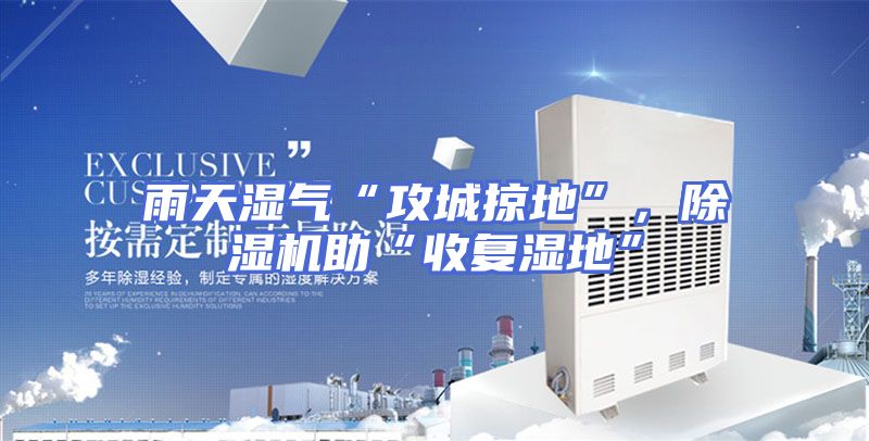 雨天湿气“攻城掠地”,除湿机助“收复湿地”
