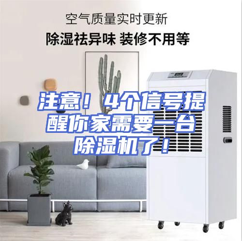 注意！4个信号提醒你家需要一台除湿机了！