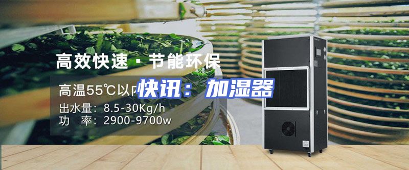 快讯：加湿器