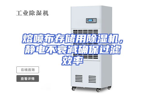 熔喷布存储用除湿机，静电不衰减确保过滤效率