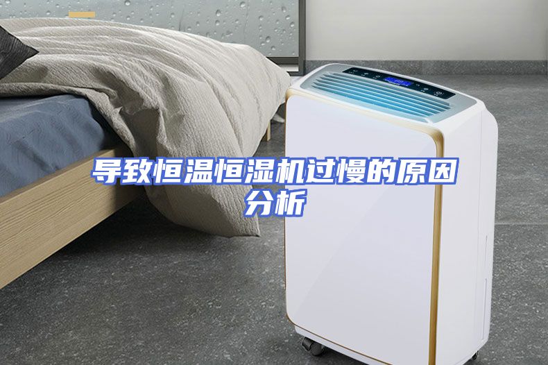 导致恒温恒湿机过慢的原因分析