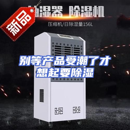 别等产品受潮了才想起要除湿