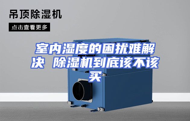 室内湿度的困扰难解决 除湿机到底该不该买
