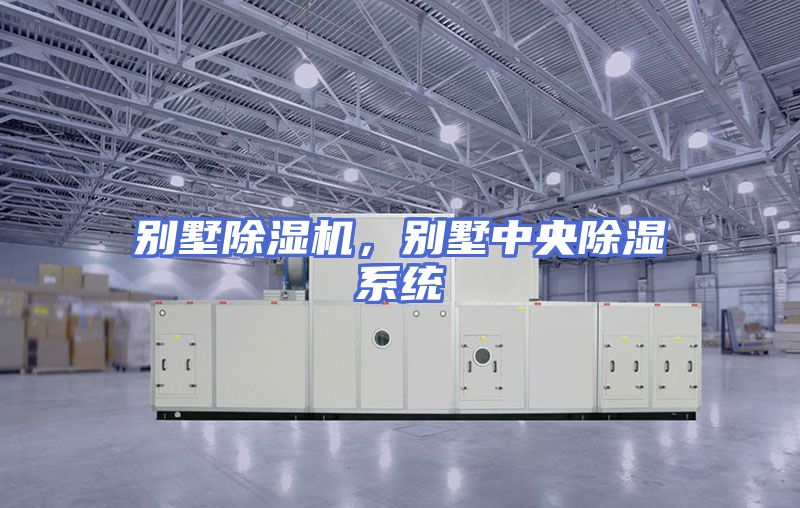 别墅除湿机，别墅中央除湿系统