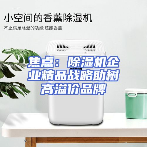 焦点：除湿机企业精品战略助树高溢价品牌