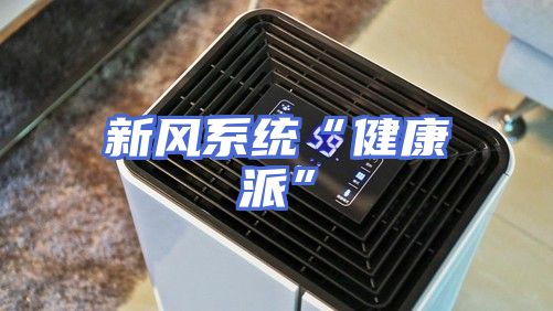 新风系统“健康派”