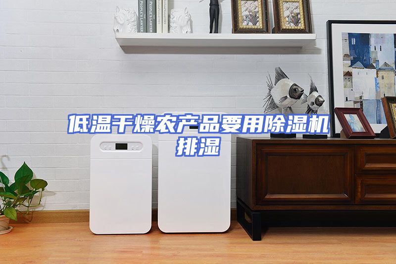 低温干燥农产品要用除湿机排湿