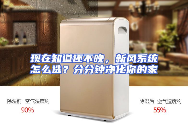 现在知道还不晚，新风系统怎么选？分分钟净化你的家