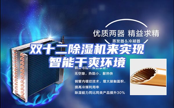 双十二除湿机来实现智能干爽环境