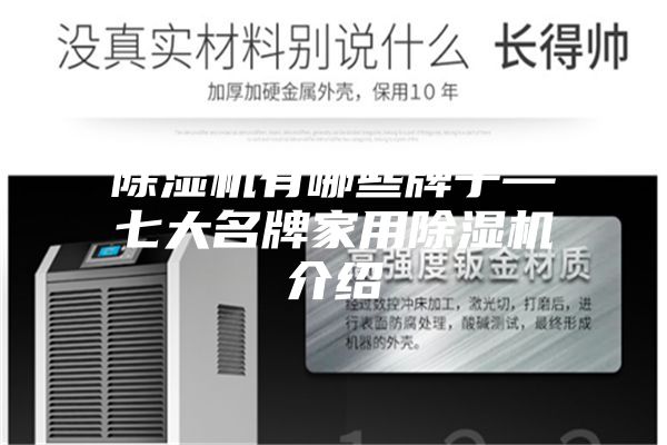 除湿机有哪些牌子—七大名牌家用除湿机介绍