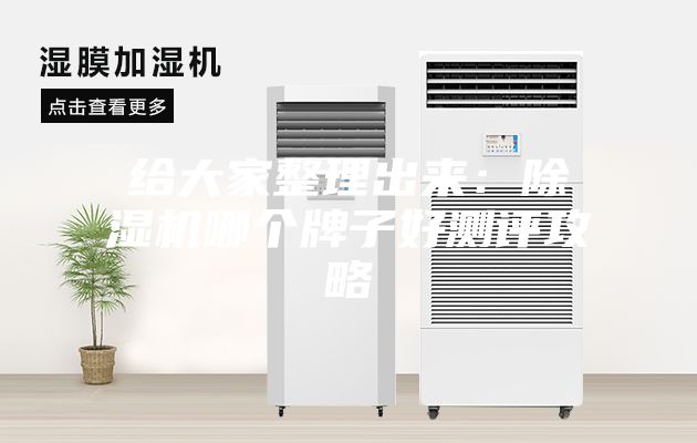 给大家整理出来：除湿机哪个牌子好测评攻略