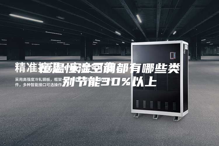 恒温恒湿空调都有哪些类别节能30%以上