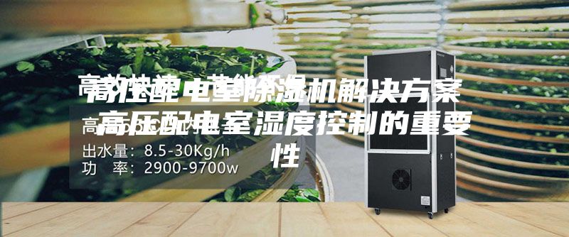 高压配电室除湿机解决方案 高压配电室湿度控制的重要性