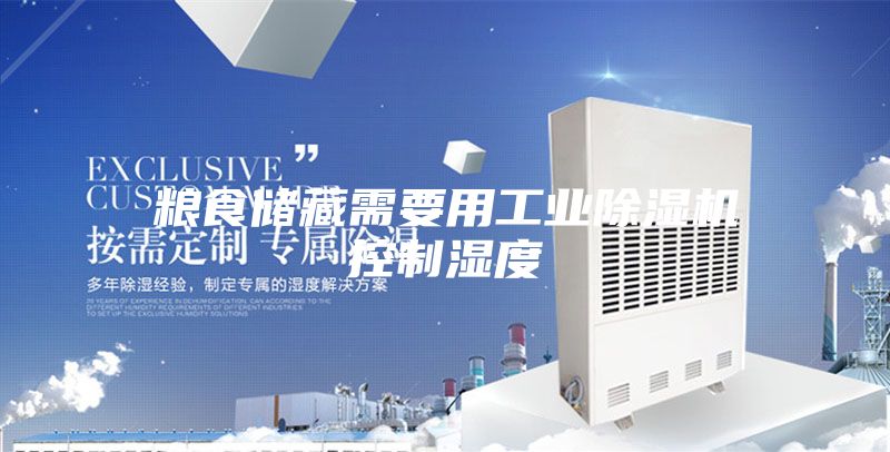 粮食储藏需要用工业除湿机控制湿度